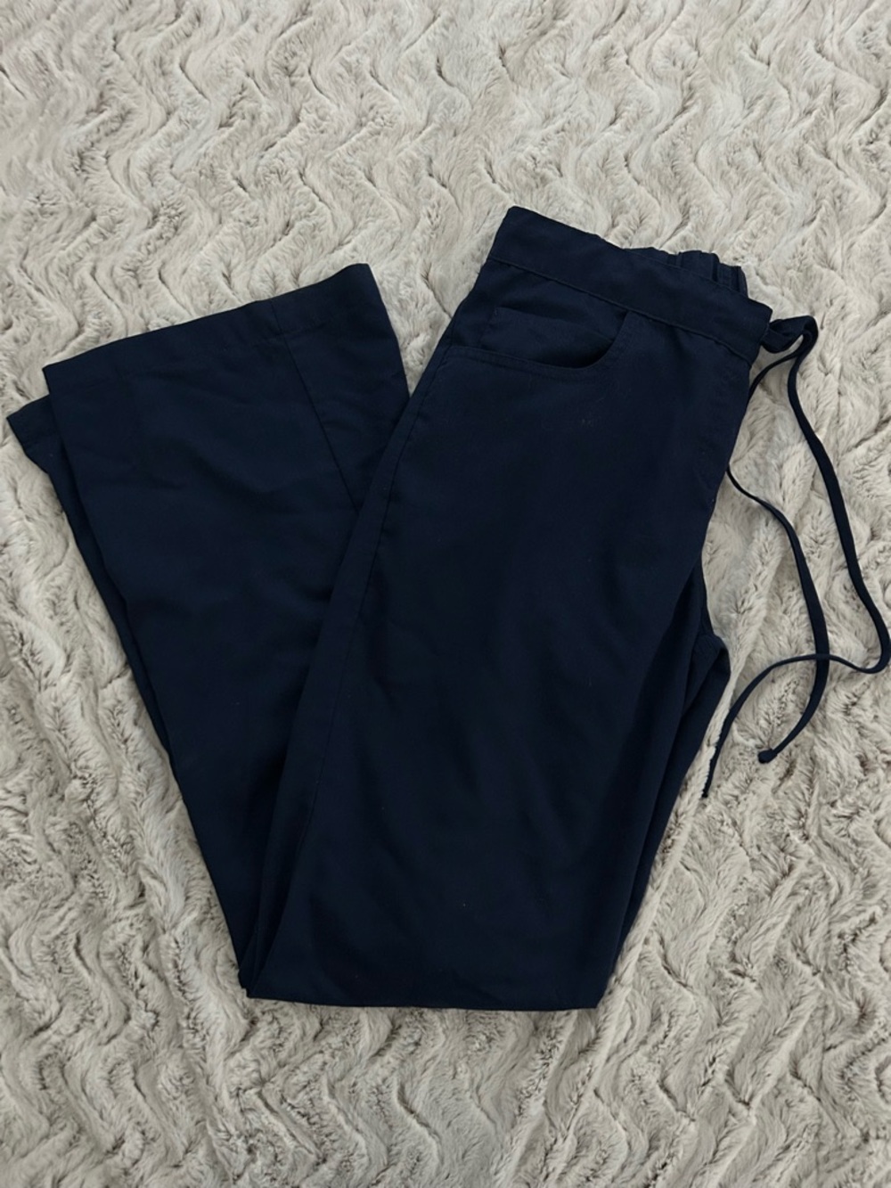 Grey's Anatomy Navy Drawstring Track Pants